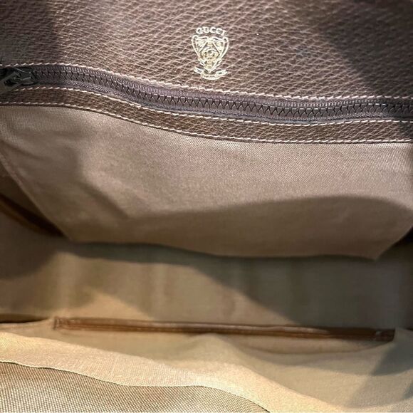 Gucci Vintage GG Supreme Coated Canvas Bicycle Saddle Bags - Picture 5 of 12